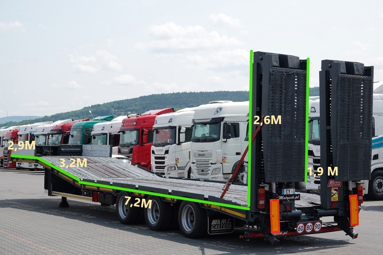 ASTERA NACZEPA LAWETA / NISKOPODWOZIOWA / 13,3M - Low loader semi-trailer: picture 2 ASTERA NACZEPA LAWETA / NISKOPODWOZIOWA / 13,3M - Low loader semi-trailer: picture 2