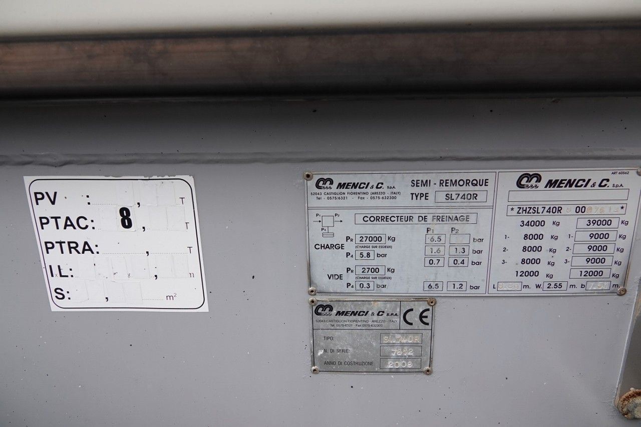 Tipper semi-trailer Benalu MENCI WYWROTKA /28 m3 / ALUMINIOWA / OŚ PODNOSZO: picture 19 Tipper semi-trailer Benalu MENCI WYWROTKA /28 m3 / ALUMINIOWA / OŚ PODNOSZO: picture 19