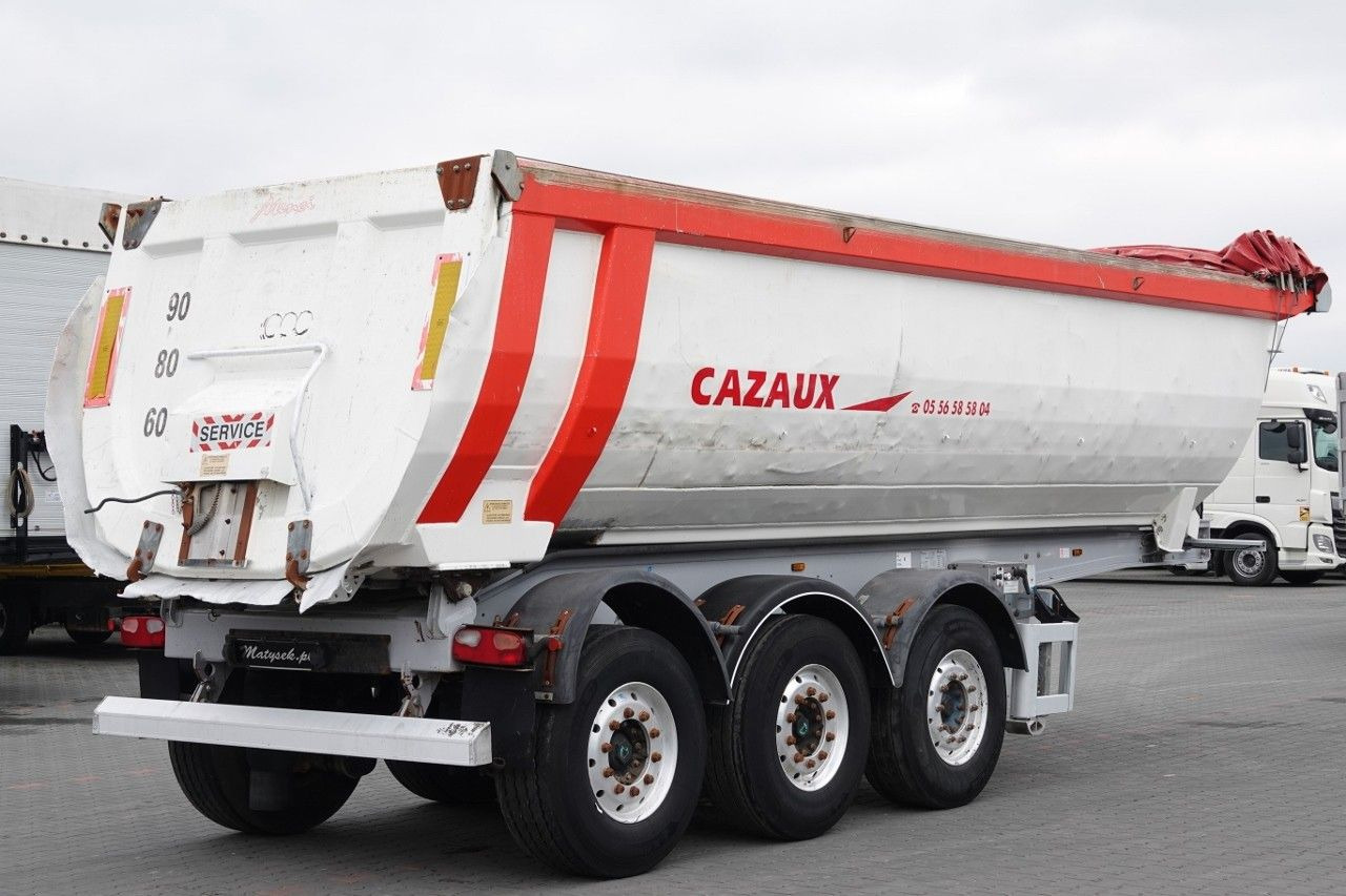 Tipper semi-trailer Benalu MENCI WYWROTKA /28 m3 / ALUMINIOWA / OŚ PODNOSZO: picture 7 Tipper semi-trailer Benalu MENCI WYWROTKA /28 m3 / ALUMINIOWA / OŚ PODNOSZO: picture 7