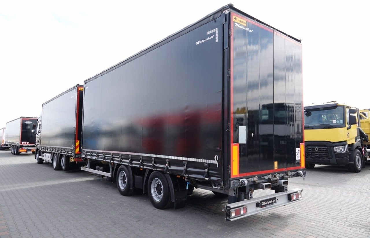 DAF XF 480 / ZESTAW TANDEM / 120 M3 / PRZEJAZDOWY / - Curtainsider truck: picture 3 DAF XF 480 / ZESTAW TANDEM / 120 M3 / PRZEJAZDOWY / - Curtainsider truck: picture 3