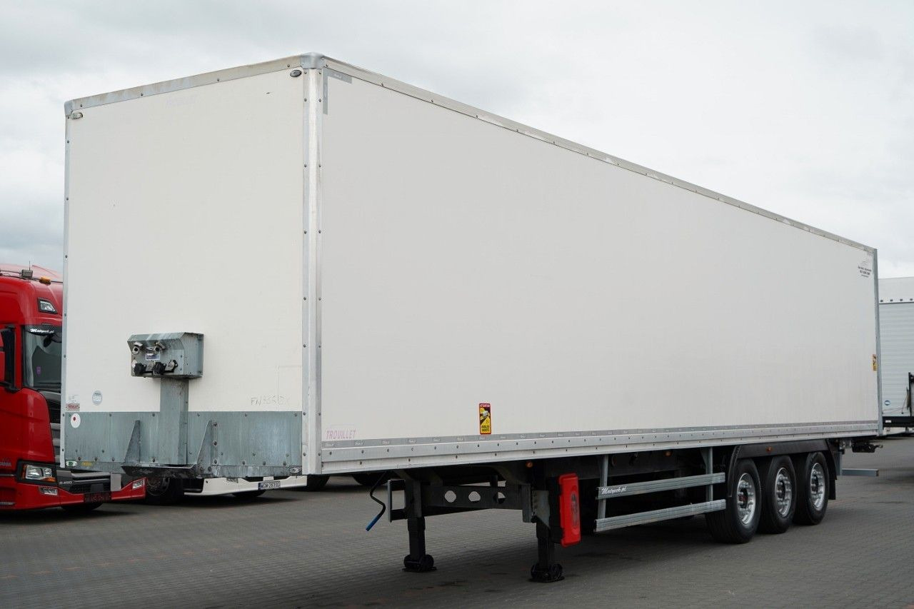 Frühauf TROUILLET / KONTENER / KOFFER / DWIE OSIE PODNO - Refrigerator semi-trailer: picture 1 Frühauf TROUILLET / KONTENER / KOFFER / DWIE OSIE PODNO - Refrigerator semi-trailer: picture 1