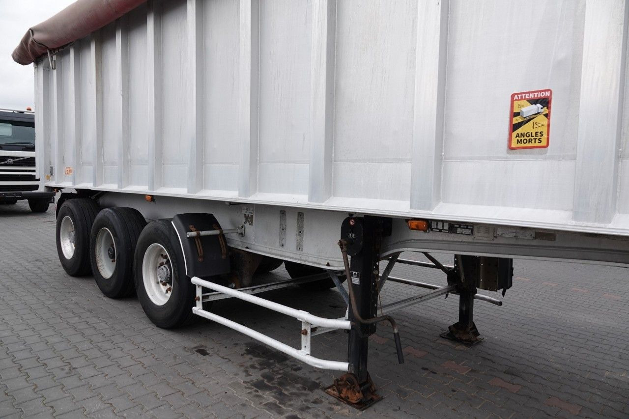Tipper semi-trailer General Trailer WYWROTKA / CAŁA ALUMINIOWA / 34m3 /  / ALUFELGI: picture 6