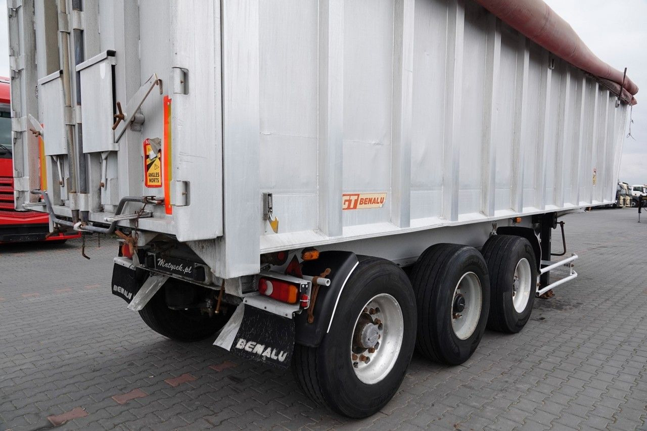 Tipper semi-trailer General Trailer WYWROTKA / CAŁA ALUMINIOWA / 34m3 /  / ALUFELGI: picture 10