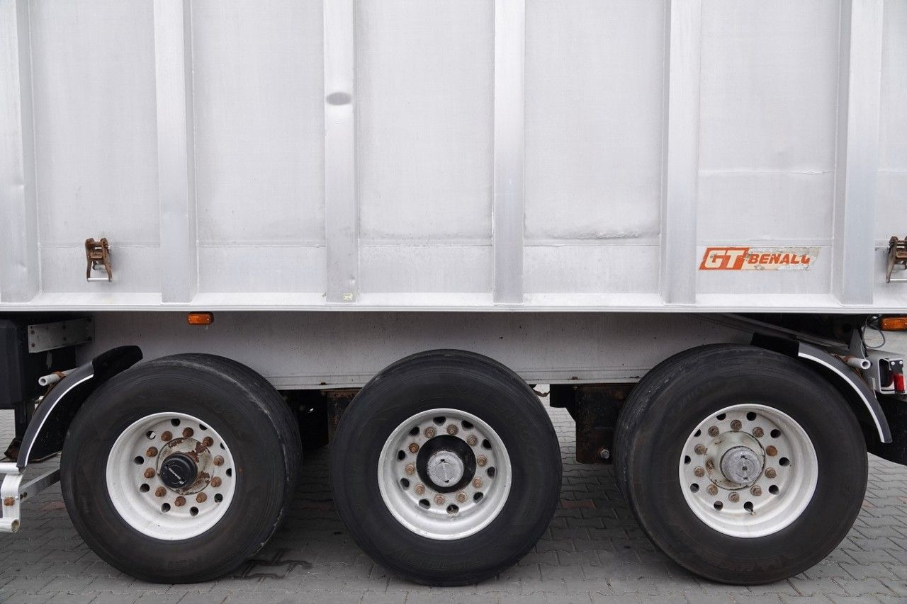 Tipper semi-trailer General Trailer WYWROTKA / CAŁA ALUMINIOWA / 34m3 /  / ALUFELGI: picture 16