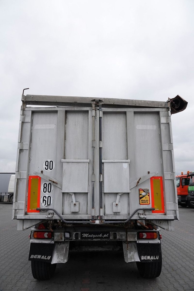Tipper semi-trailer General Trailer WYWROTKA / CAŁA ALUMINIOWA / 34m3 /  / ALUFELGI: picture 9