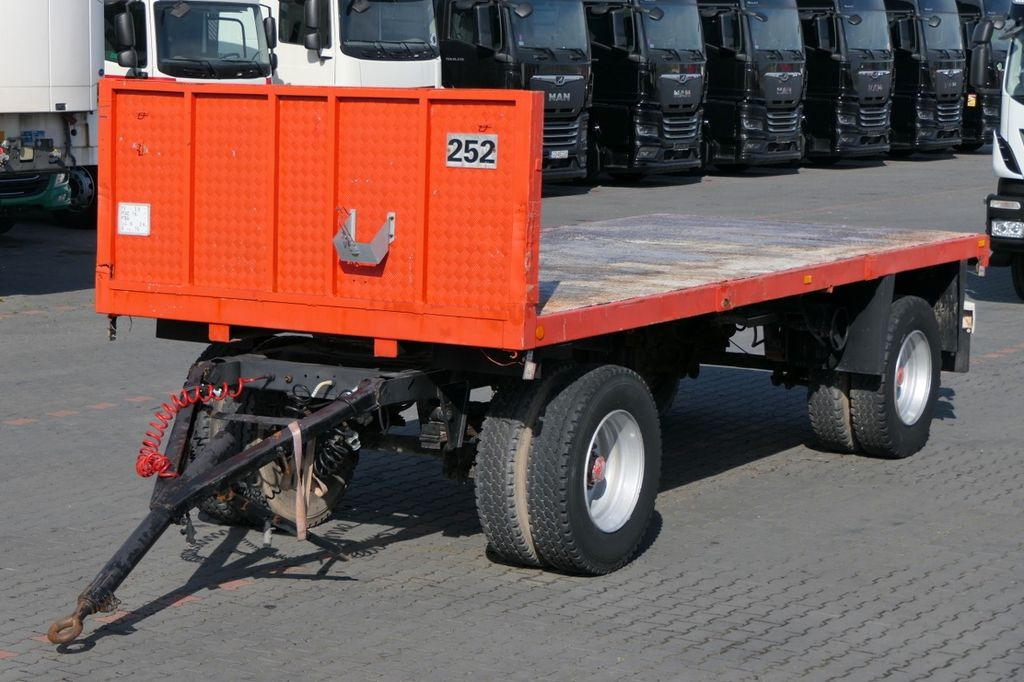 Hüffermann CODER / PRZYCZEPA DO BUDOWLANKI / Długość : 6 M Hüffermann CODER / PRZYCZEPA DO BUDOWLANKI / Długość : 6 M - Dropside/ Flatbed trailer: picture 1 Hüffermann CODER / PRZYCZEPA DO BUDOWLANKI / Długość : 6 M Hüffermann CODER / PRZYCZEPA DO BUDOWLANKI / Długość : 6 M - Dropside/ Flatbed trailer: picture 1