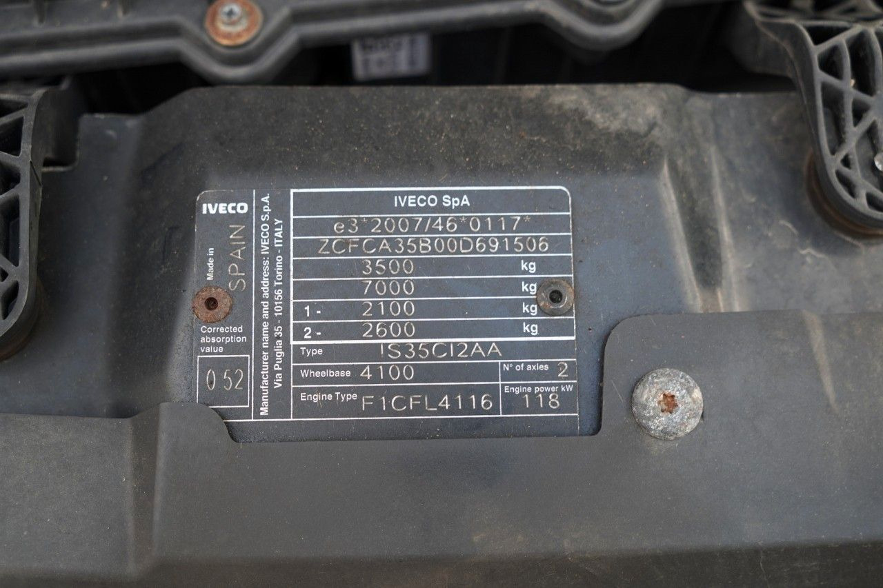 Refrigerated van Iveco DAILY 35-160 / KONTENER 4,2 M    / WINDA  / BLIŹ: picture 38