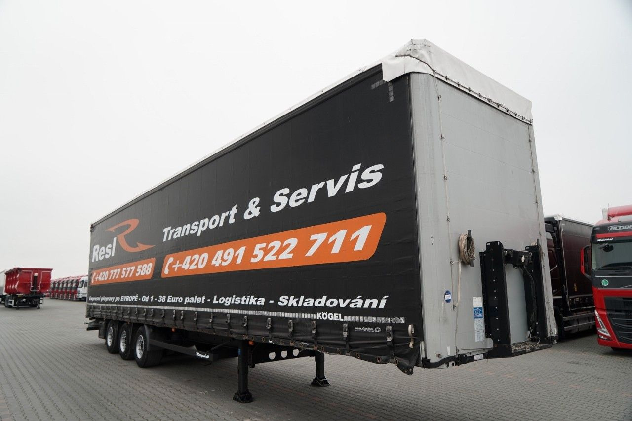Kögel FIRANKA / MEGA / OŚ PODNOSZONA / OSIE SAF / DACH - Curtainsider semi-trailer: picture 2 Kögel FIRANKA / MEGA / OŚ PODNOSZONA / OSIE SAF / DACH - Curtainsider semi-trailer: picture 2