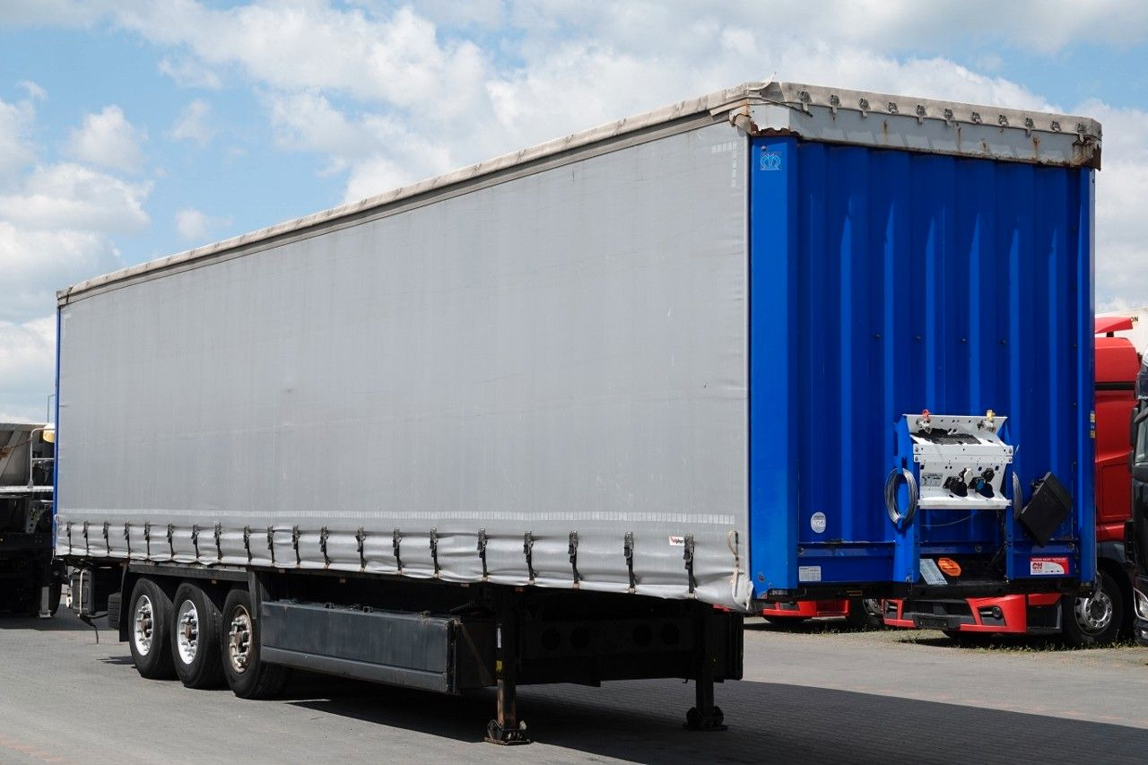 Krone FIRANKA / STANDARD / OŚ PODNOSZONA / KOSZ NA PA - Curtainsider semi-trailer: picture 1 Krone FIRANKA / STANDARD / OŚ PODNOSZONA / KOSZ NA PA - Curtainsider semi-trailer: picture 1