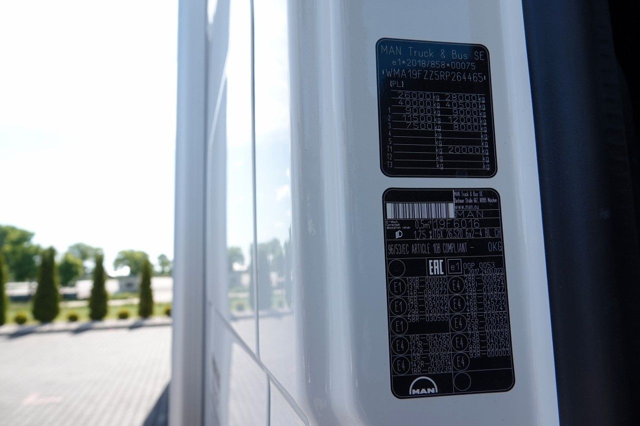 Box truck MAN TGX 26.520 / 6x2 / CHŁODNIA -8,6 M / AGREGAT THE: picture 18 Box truck MAN TGX 26.520 / 6x2 / CHŁODNIA -8,6 M / AGREGAT THE: picture 18