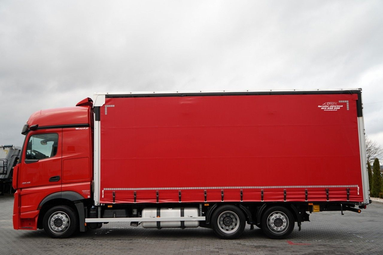 Mercedes-Benz ACTROS / 2545 / SOLÓWKA / 6x2 / I-PARK COOL / - Curtainsider truck: picture 2 Mercedes-Benz ACTROS / 2545 / SOLÓWKA / 6x2 / I-PARK COOL / - Curtainsider truck: picture 2