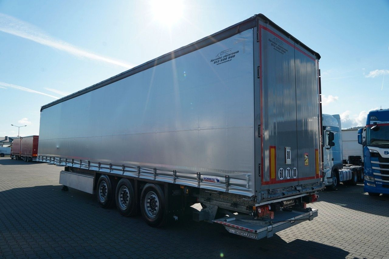 Schmitz Cargobull FIRANKA / WINDA ZAŁADOWCZA / 2x OŚ PODNOSZONA / - Curtainsider semi-trailer: picture 5 Schmitz Cargobull FIRANKA / WINDA ZAŁADOWCZA / 2x OŚ PODNOSZONA / - Curtainsider semi-trailer: picture 5