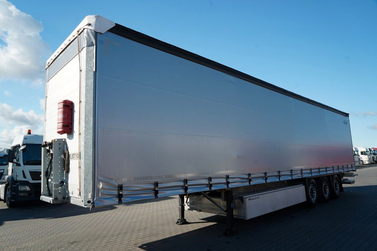 Schmitz Cargobull FIRANKA / WINDA ZAŁADOWCZA / 2x OŚ PODNOSZONA / - Curtainsider semi-trailer: picture 4 Schmitz Cargobull FIRANKA / WINDA ZAŁADOWCZA / 2x OŚ PODNOSZONA / - Curtainsider semi-trailer: picture 4