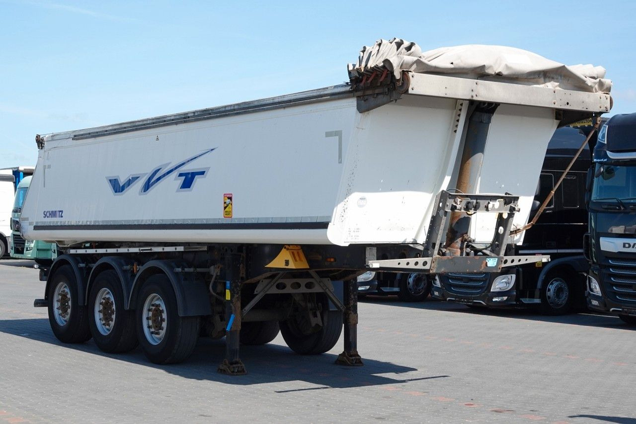 Schmitz Cargobull WYWROTKA / 23 m3 / ALUMINIOWA / OŚ PODNOSZONA - Tipper semi-trailer: picture 1 Schmitz Cargobull WYWROTKA / 23 m3 / ALUMINIOWA / OŚ PODNOSZONA - Tipper semi-trailer: picture 1