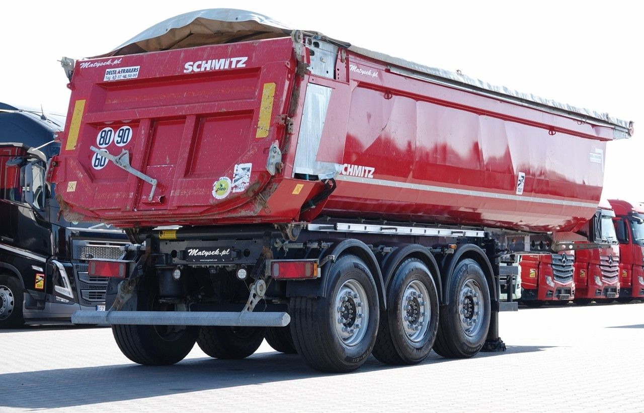 Schmitz Cargobull WYWROTKA / 26 m3 / STALOWA / HYDROKLAPA / OŚ PO - Tipper semi-trailer: picture 5 Schmitz Cargobull WYWROTKA / 26 m3 / STALOWA / HYDROKLAPA / OŚ PO - Tipper semi-trailer: picture 5