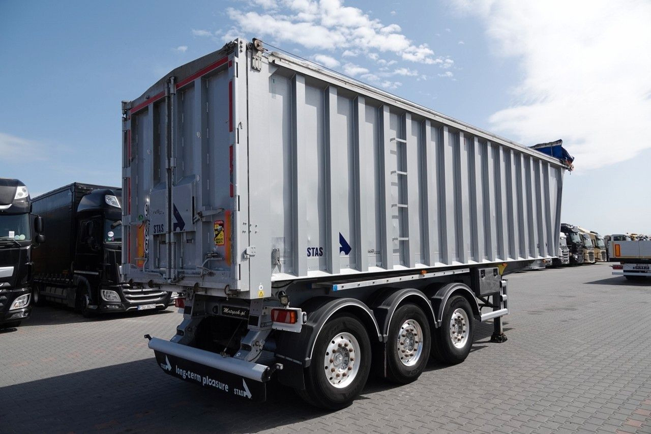 Stas WYWROTKA 43 m3 / ALUMINIOWA / OŚ PODNOSZONA / - Tipper semi-trailer: picture 4 Stas WYWROTKA 43 m3 / ALUMINIOWA / OŚ PODNOSZONA / - Tipper semi-trailer: picture 4