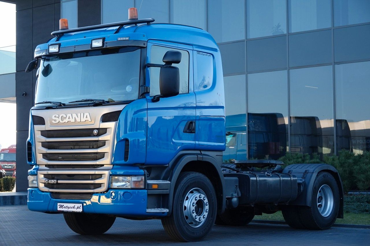 Scania G 420 / RETARDER / HYDRAULIKA / NISKA KABINA / Scania G 420 / RETARDER / HYDRAULIKA / NISKA KABINA / E - Tractor unit: picture 2 Scania G 420 / RETARDER / HYDRAULIKA / NISKA KABINA / Scania G 420 / RETARDER / HYDRAULIKA / NISKA KABINA / E - Tractor unit: picture 2