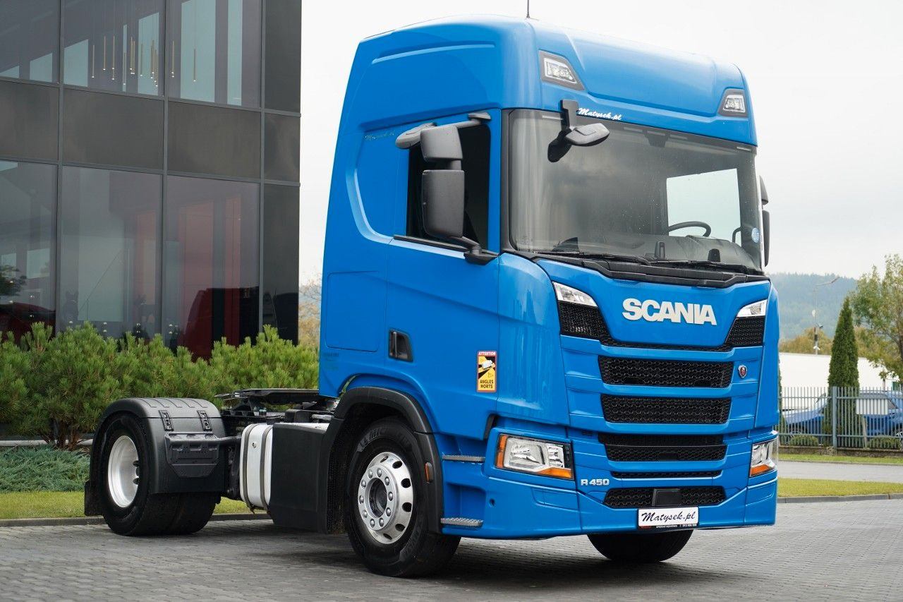 Scania R 450 / HYDRAULIKA / RETARDER / I-PARK COOL / A - Tractor unit: picture 1 Scania R 450 / HYDRAULIKA / RETARDER / I-PARK COOL / A - Tractor unit: picture 1