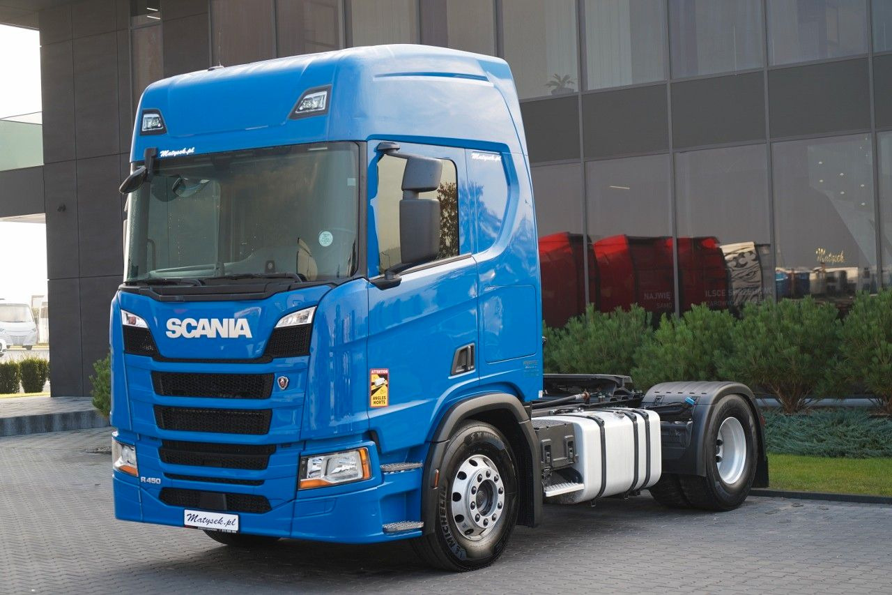 Scania R 450 / RETARDER / HYDRAULIKA / I-PARK COOL / AL - Tractor unit: picture 4 Scania R 450 / RETARDER / HYDRAULIKA / I-PARK COOL / AL - Tractor unit: picture 4