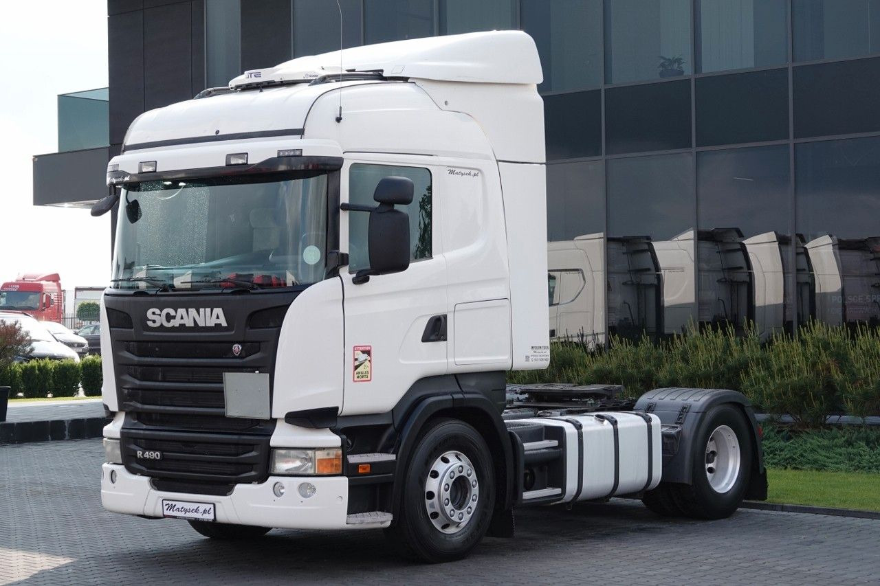 Scania R 490 / RETARDER / I-PARK COOL / HIGHLINE / ALUF - Tractor unit: picture 1 Scania R 490 / RETARDER / I-PARK COOL / HIGHLINE / ALUF - Tractor unit: picture 1