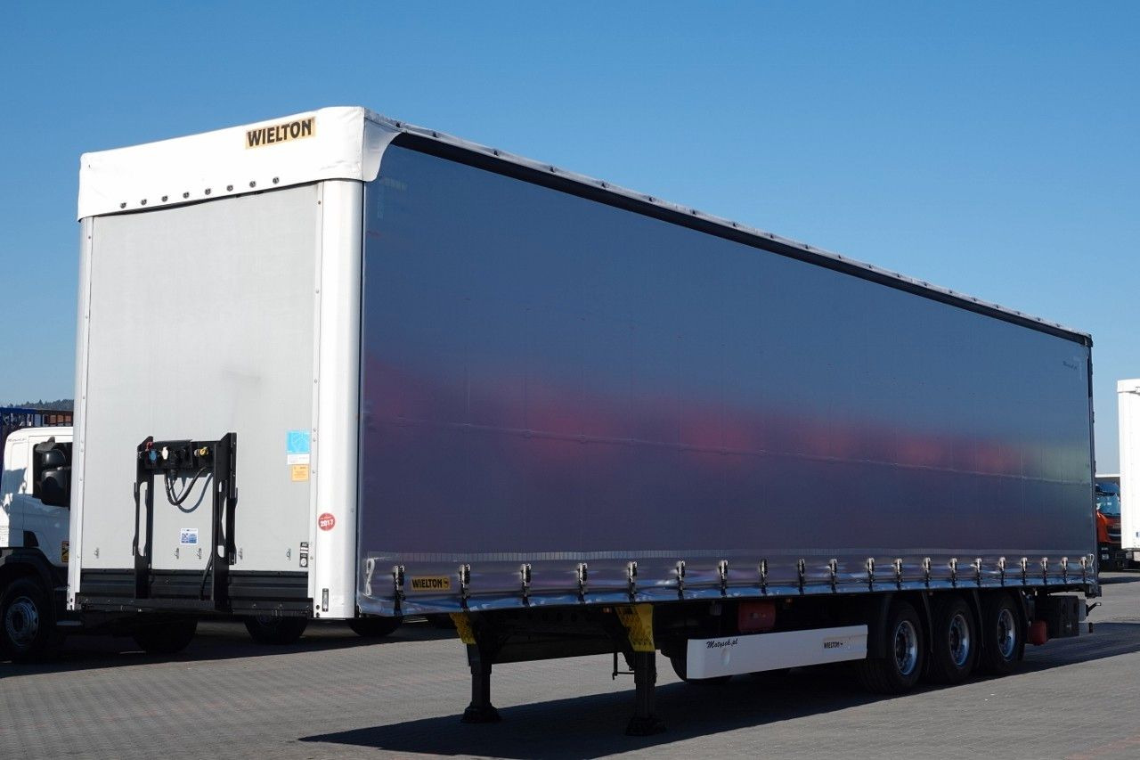 Wielton FIRANKA MEGA / LOWDECK / OŚ PODNOSZONA / DACH PO - Curtainsider semi-trailer: picture 2 Wielton FIRANKA MEGA / LOWDECK / OŚ PODNOSZONA / DACH PO - Curtainsider semi-trailer: picture 2