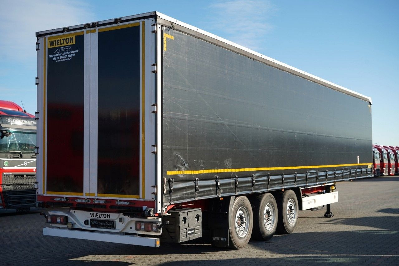 Curtainsider semi-trailer Wielton FIRANKA STANDARD / MULDA DO STALI - 9 M / OŚ POD: picture 8