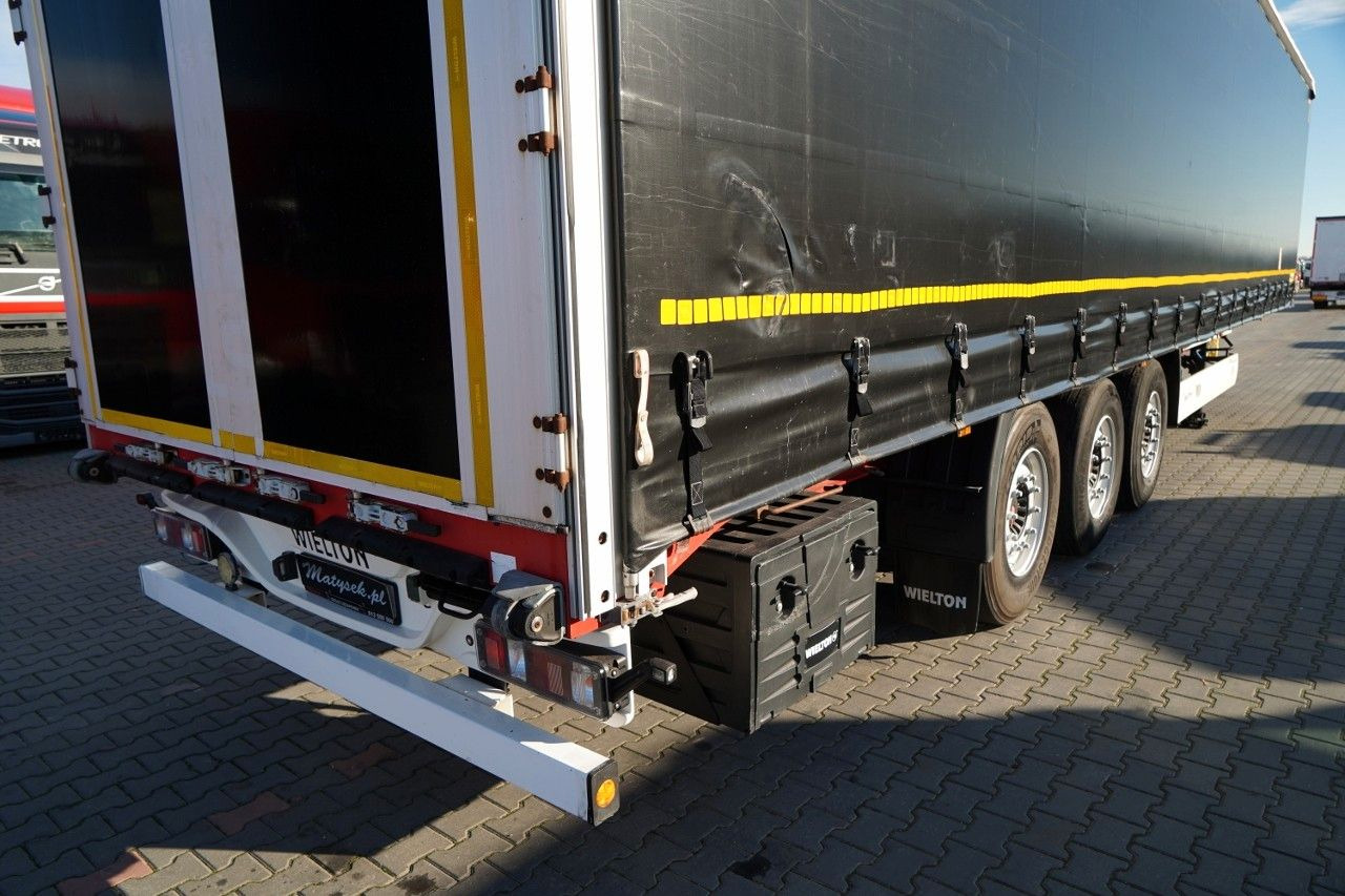 Curtainsider semi-trailer Wielton FIRANKA STANDARD / MULDA DO STALI - 9 M / OŚ POD: picture 13