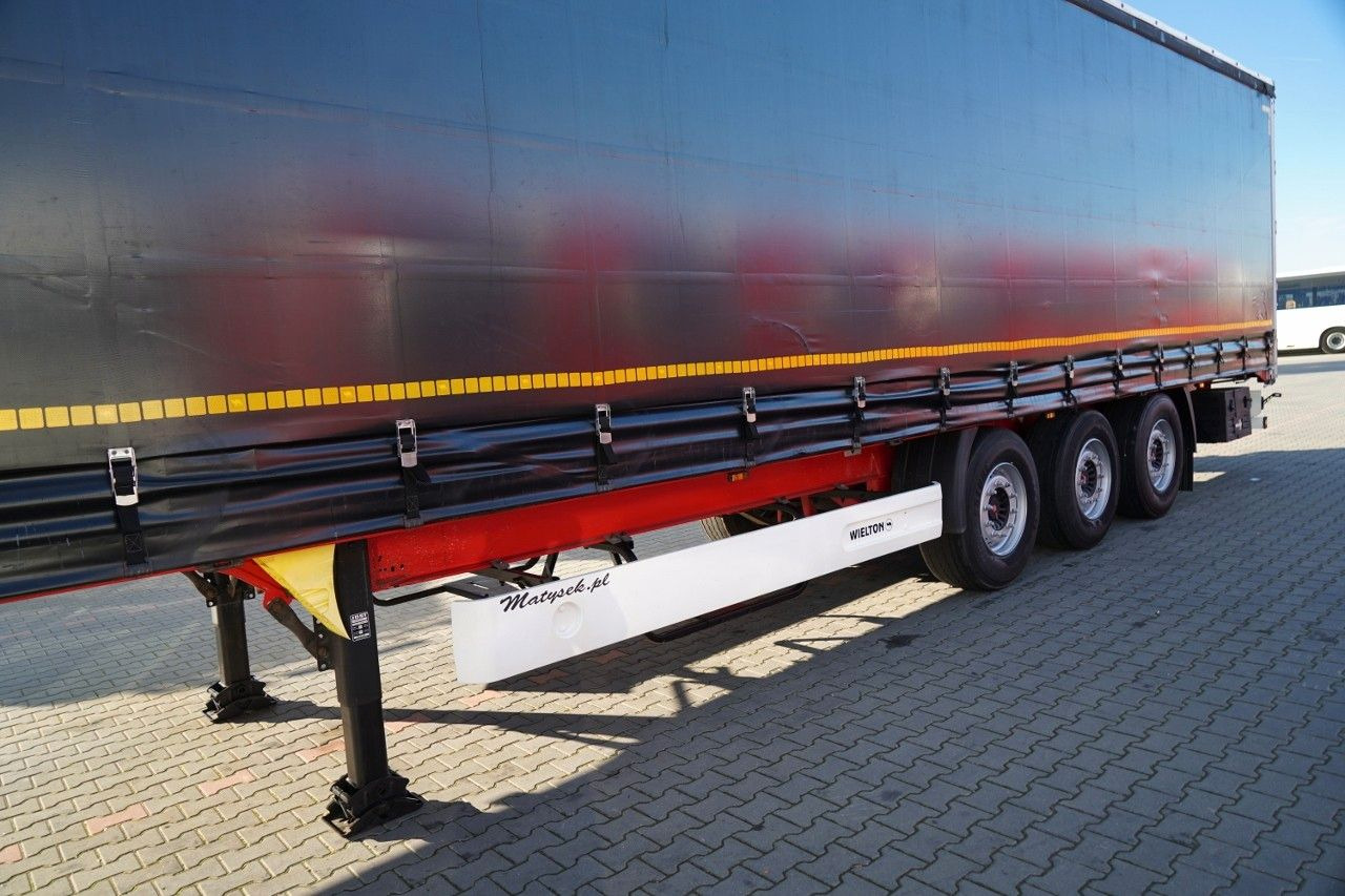 Curtainsider semi-trailer Wielton FIRANKA STANDARD / MULDA DO STALI - 9 M / OŚ POD: picture 10