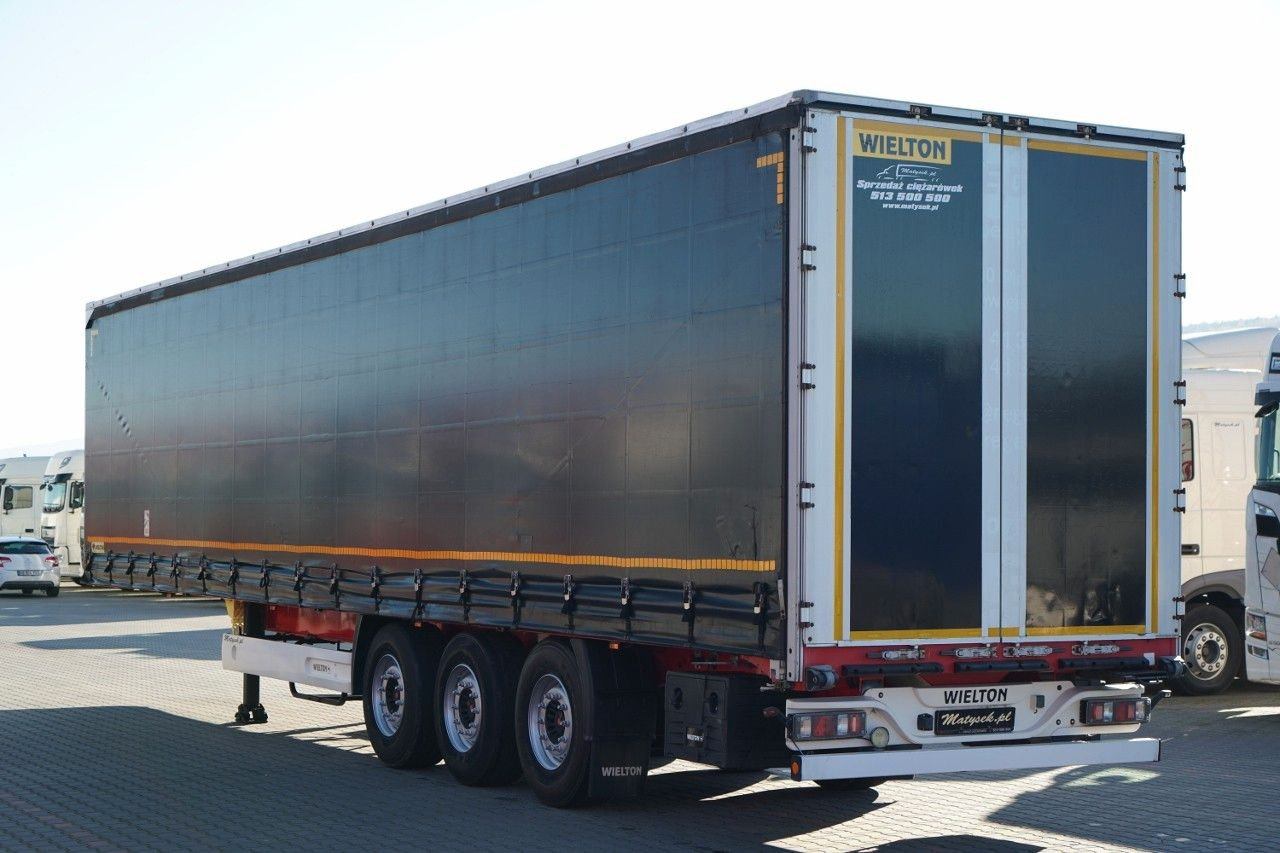 Curtainsider semi-trailer Wielton FIRANKA STANDARD / MULDA DO STALI - 9 M / OŚ POD: picture 6