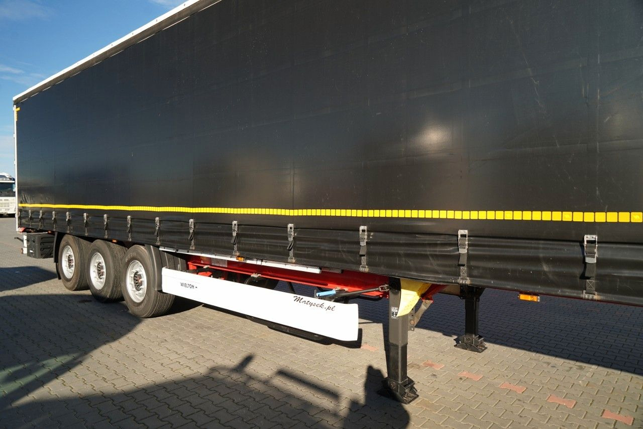 Curtainsider semi-trailer Wielton FIRANKA STANDARD / MULDA DO STALI - 9 M / OŚ POD: picture 9