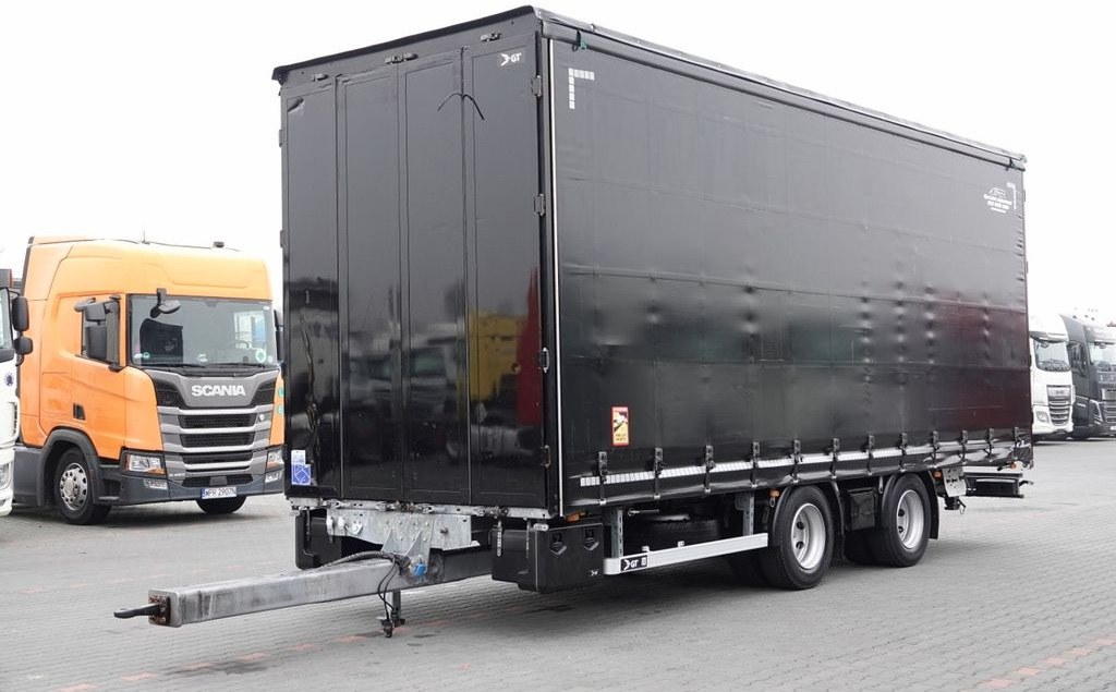 Wielton GT / PRZYCZEPA - 7,7 M / TANDEM / PRZEJAZDOWA / - Curtainsider trailer: picture 1 Wielton GT / PRZYCZEPA - 7,7 M / TANDEM / PRZEJAZDOWA / - Curtainsider trailer: picture 1