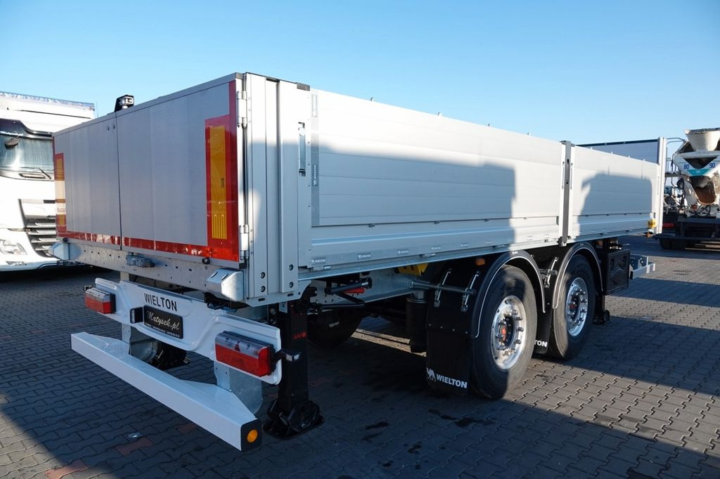 Wielton PRZYCZEPA BURTOWA / DO BUDOWLANKI / NOWA / - Dropside/ Flatbed trailer: picture 5 Wielton PRZYCZEPA BURTOWA / DO BUDOWLANKI / NOWA / - Dropside/ Flatbed trailer: picture 5