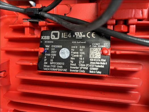 Food processing equipment KSB ETALINE Z Volite casing pump: picture 6