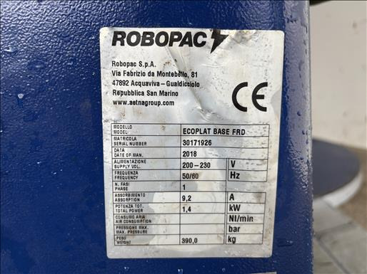 Robopac Ecoplat Base FRD Pallet wrapper - Packaging machinery: picture 5 Robopac Ecoplat Base FRD Pallet wrapper - Packaging machinery: picture 5
