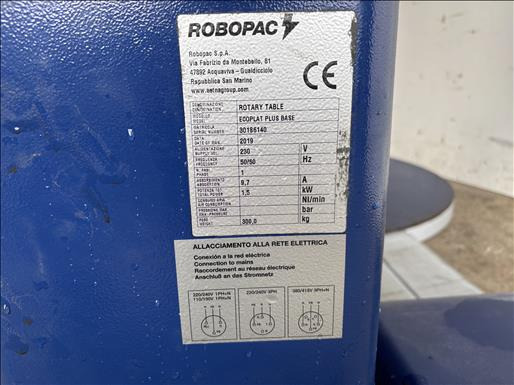 Robopac Ecoplat plus base Pallet wrapper - Packaging machinery: picture 4 Robopac Ecoplat plus base Pallet wrapper - Packaging machinery: picture 4