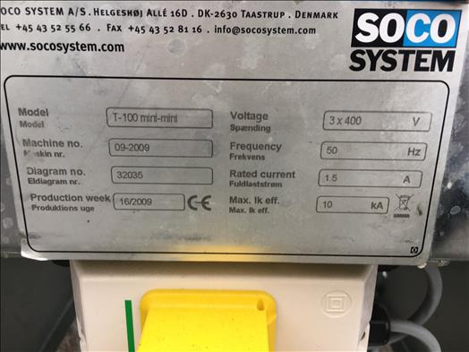 Soco systems T100 mini mini caste taper - Packaging machinery: picture 4 Soco systems T100 mini mini caste taper - Packaging machinery: picture 4