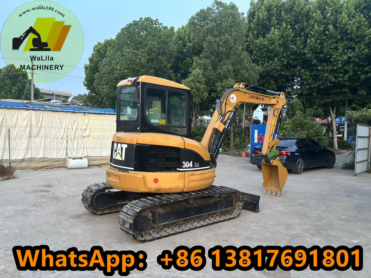 CATERPILLAR 304CCR - Mini excavator: picture 4 CATERPILLAR 304CCR - Mini excavator: picture 4