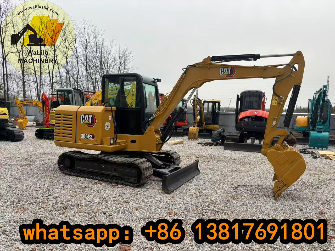 CATERPILLAR CAT306E2 - Mini excavator: picture 2 CATERPILLAR CAT306E2 - Mini excavator: picture 2