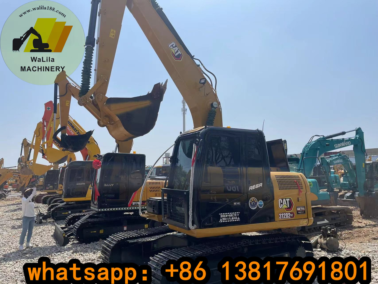 CATERPILLAR CAT312D - Crawler excavator: picture 1 CATERPILLAR CAT312D - Crawler excavator: picture 1