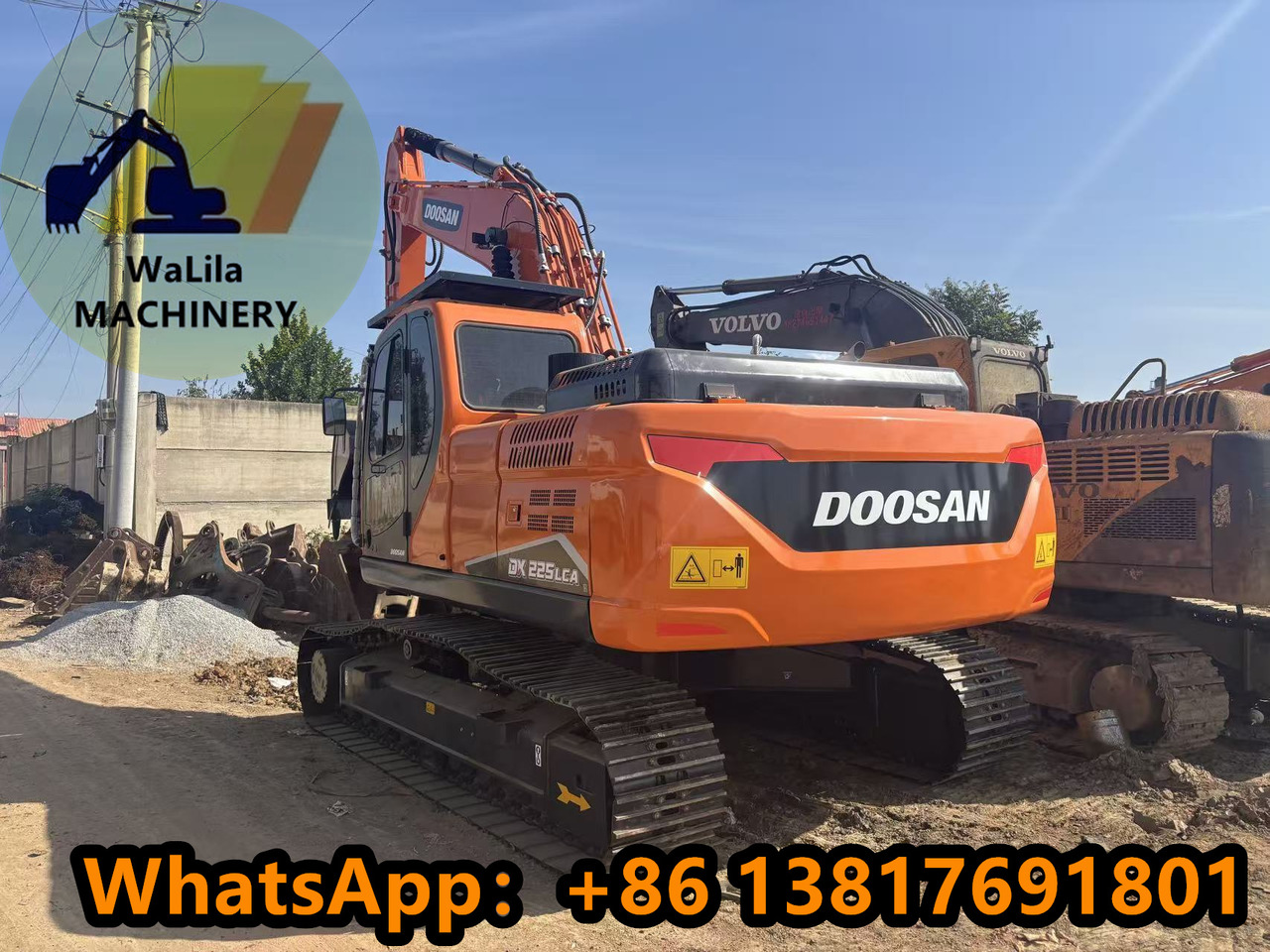 DOOSAN DX225LCA - Crawler excavator: picture 3 DOOSAN DX225LCA - Crawler excavator: picture 3