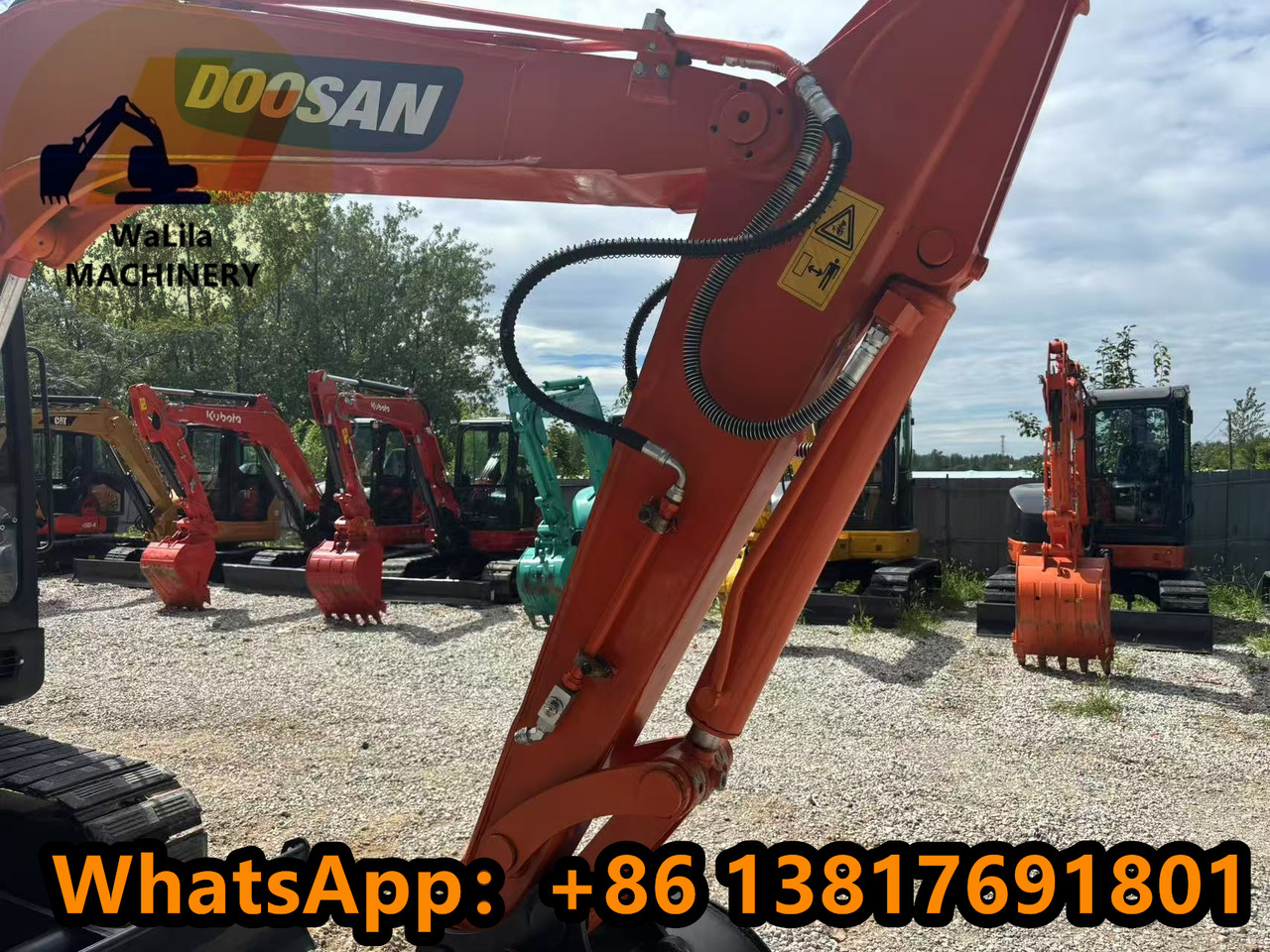 Doosan DH 55-7 DH55 (Good) - Mini excavator: picture 5 Doosan DH 55-7 DH55 (Good) - Mini excavator: picture 5