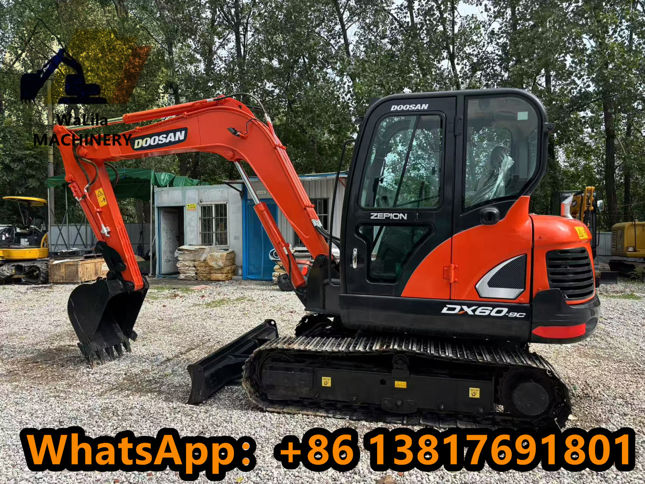 Doosan DX 60 - Mini excavator: picture 5 Doosan DX 60 - Mini excavator: picture 5