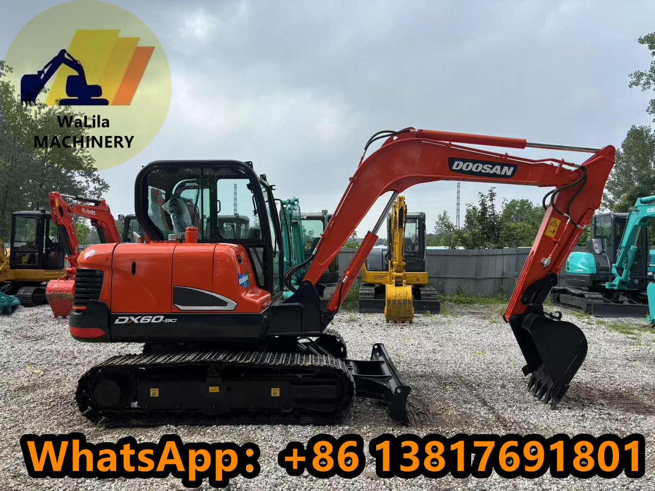 Doosan DX 60 - Mini excavator: picture 1 Doosan DX 60 - Mini excavator: picture 1