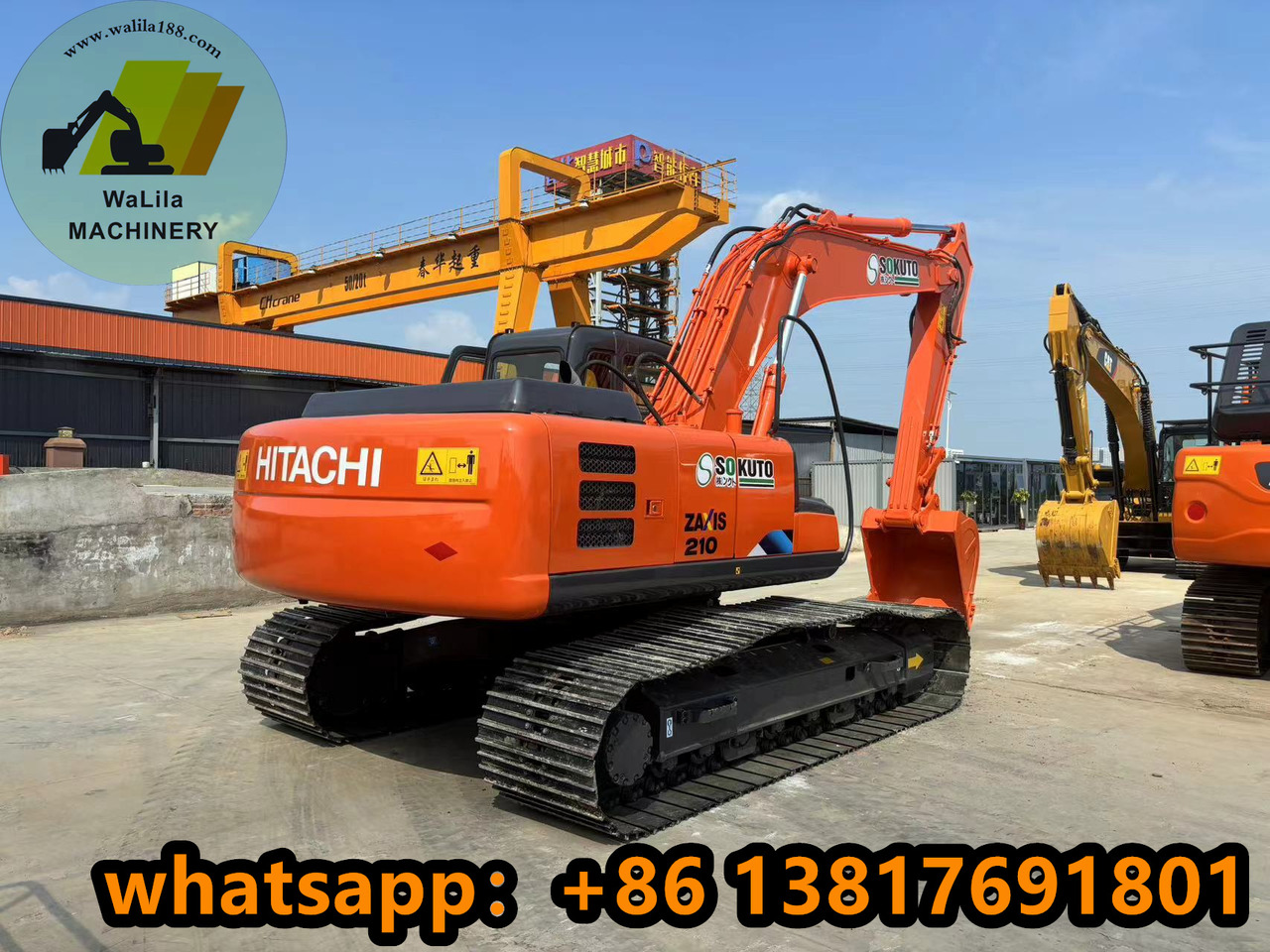 HITACHI ZX210 - Crawler excavator: picture 2 HITACHI ZX210 - Crawler excavator: picture 2