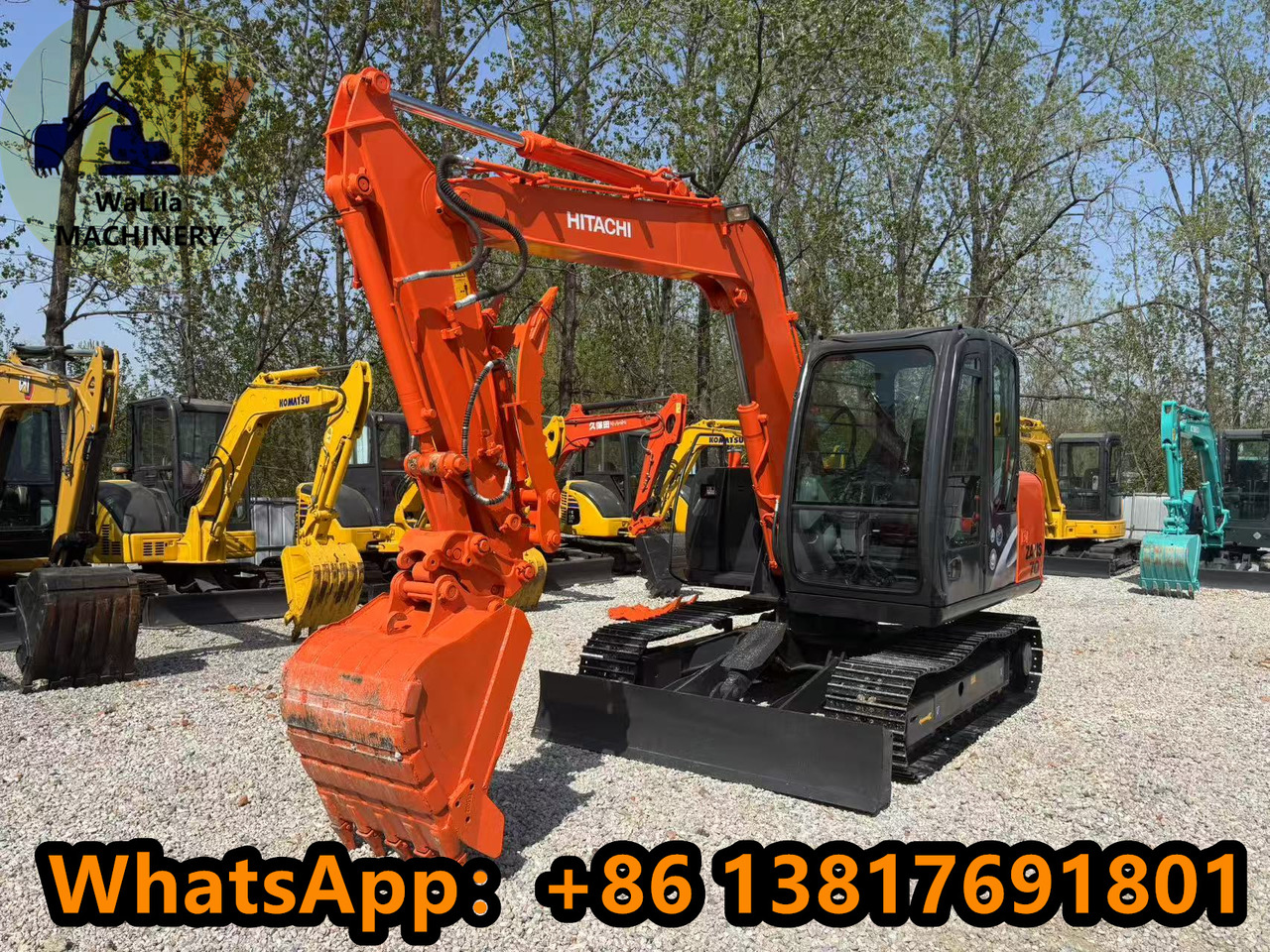 HITACHI ZX70 - Mini excavator: picture 3 HITACHI ZX70 - Mini excavator: picture 3