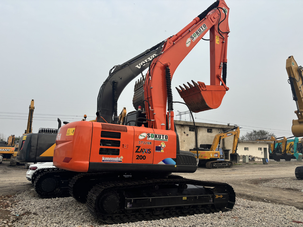 Hitachi Zx200-3 - Crawler excavator: picture 1 Hitachi Zx200-3 - Crawler excavator: picture 1