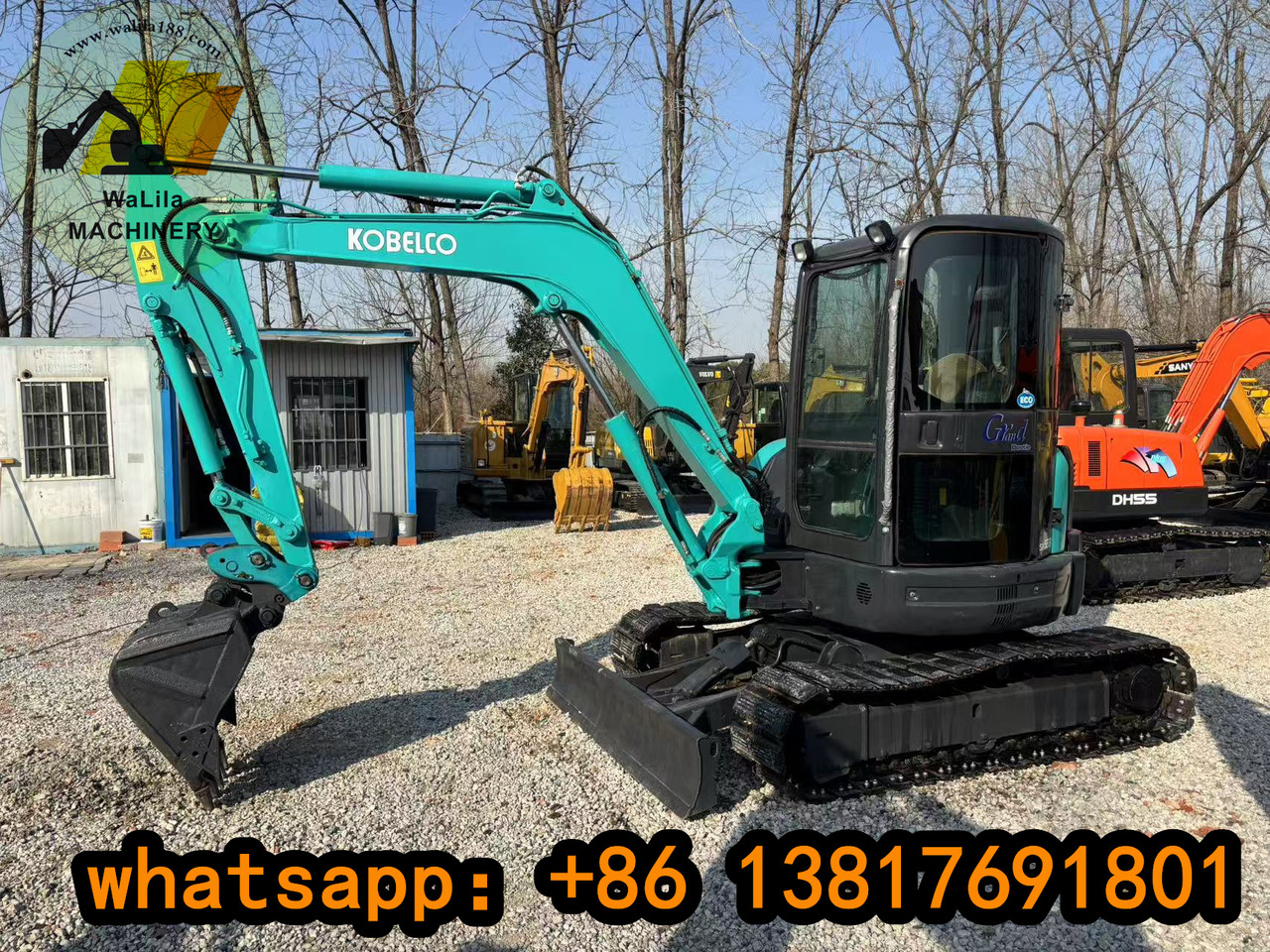 KOBELCO sk55 - Mini excavator: picture 4 KOBELCO sk55 - Mini excavator: picture 4