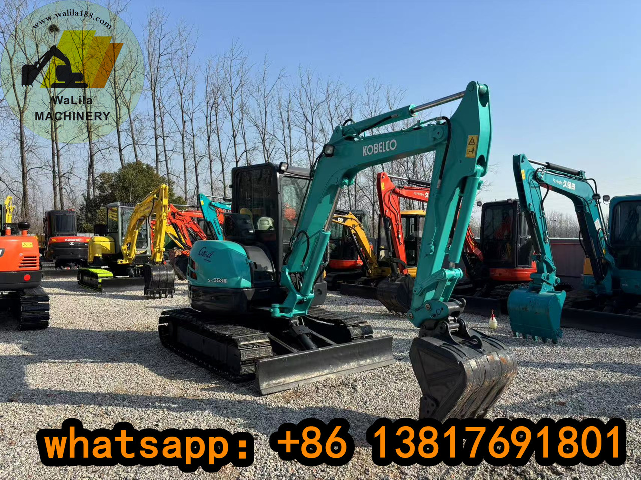 KOBELCO sk55 - Mini excavator: picture 5 KOBELCO sk55 - Mini excavator: picture 5