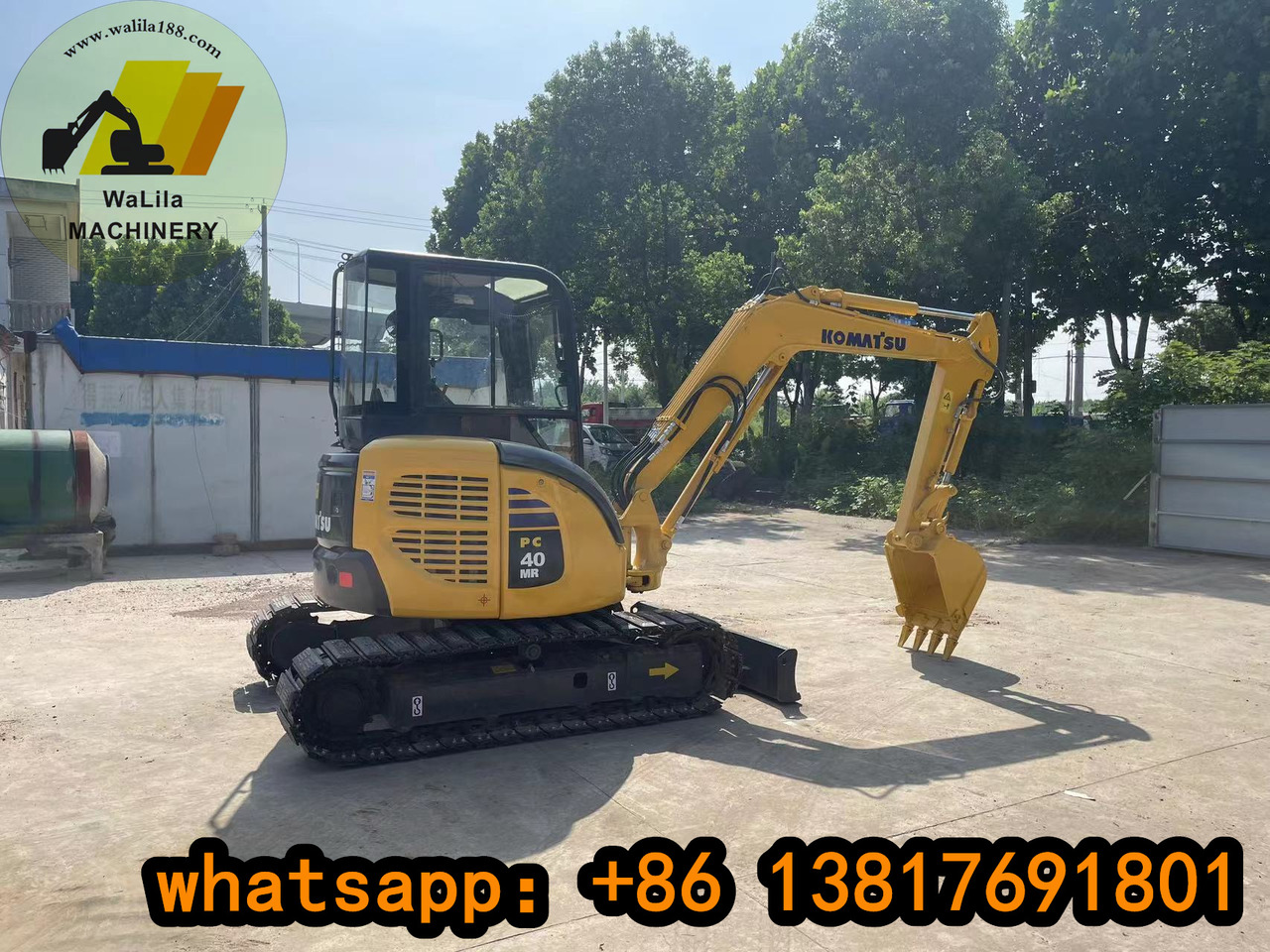 KOMATSU PC 40 MR-3 - Mini excavator: picture 5 KOMATSU PC 40 MR-3 - Mini excavator: picture 5