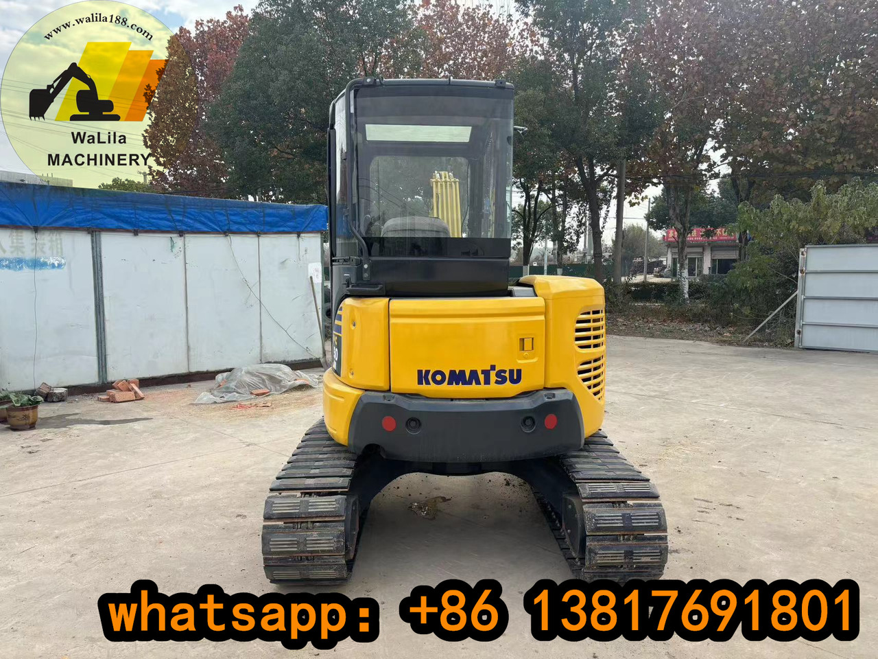 KOMATSU PC50 - Mini excavator: picture 2 KOMATSU PC50 - Mini excavator: picture 2
